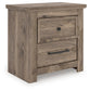 Ashley Express - Rusticott Two Drawer Night Stand