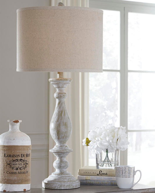 Ashley Express - Bernadate Poly Table Lamp (2/CN)