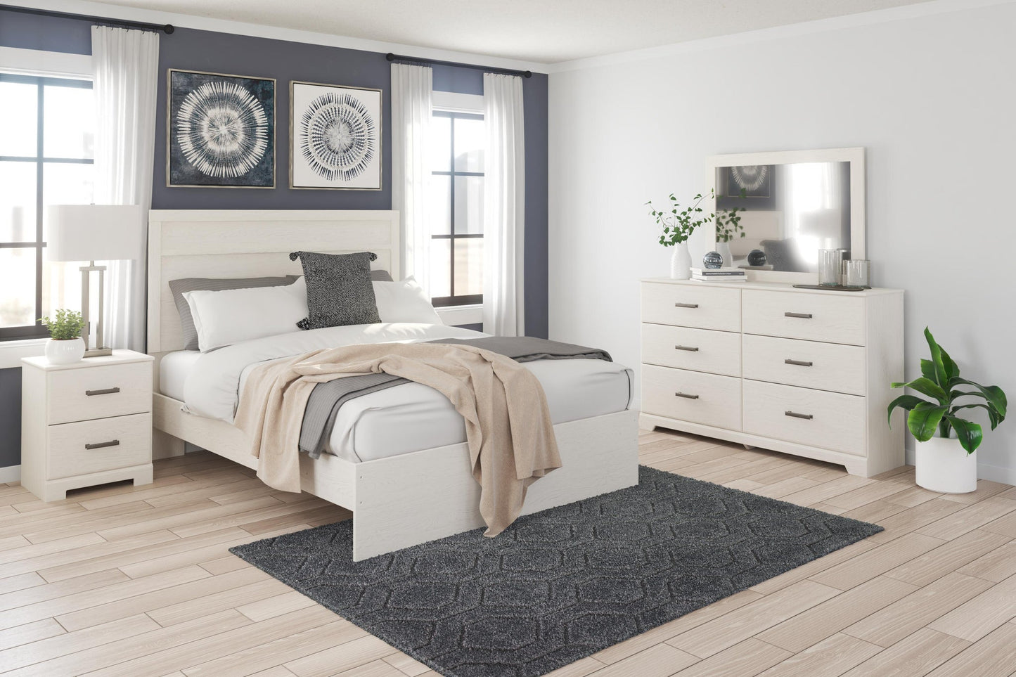 Stelsie Dresser and Mirror