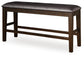 Ashley Express - Haddigan DBL Counter UPH Bench (1/CN)