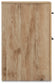 Hyanna Twin Panel Bed with 2 Side Storage, Dresser, Mirror, Chest and Nightstand