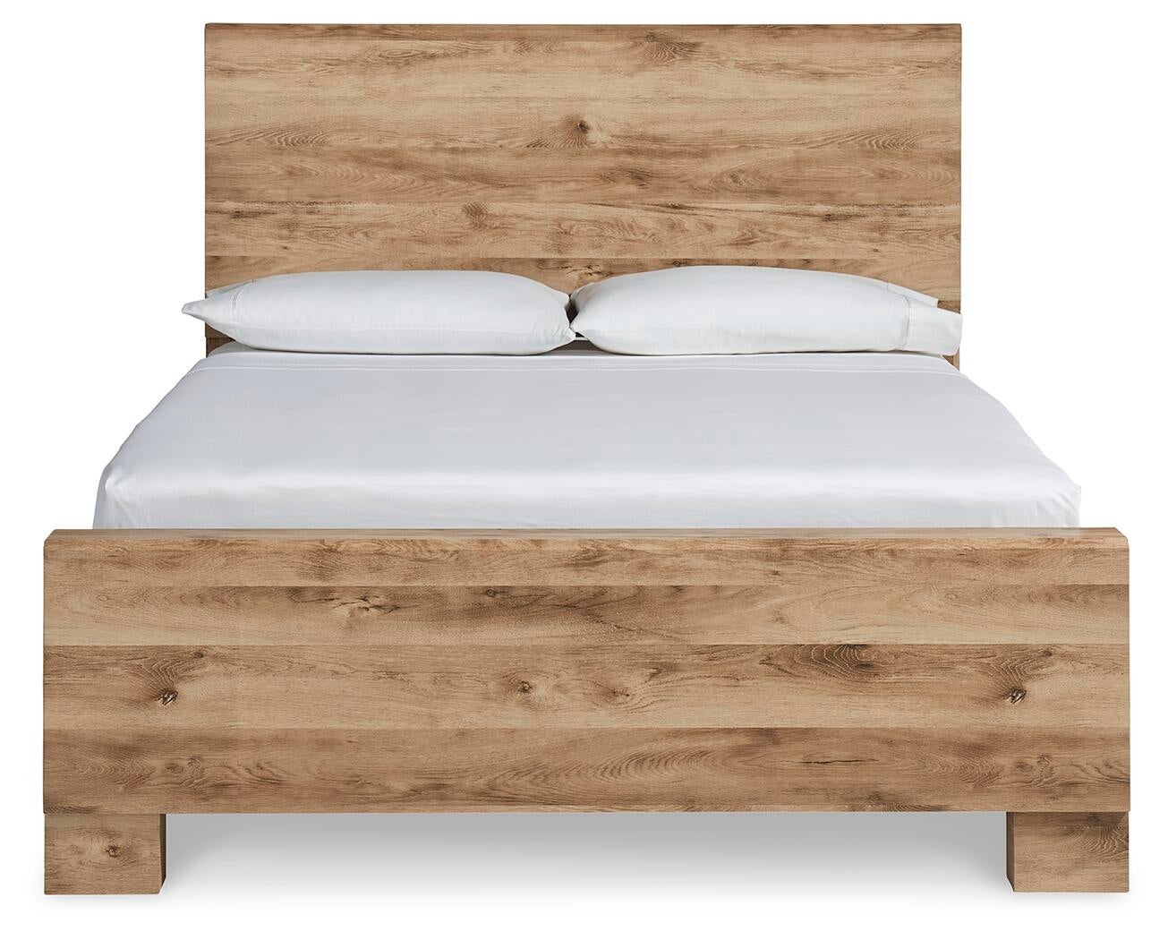 Hyanna Queen Panel Bed, Dresser, Mirror and Nightstand