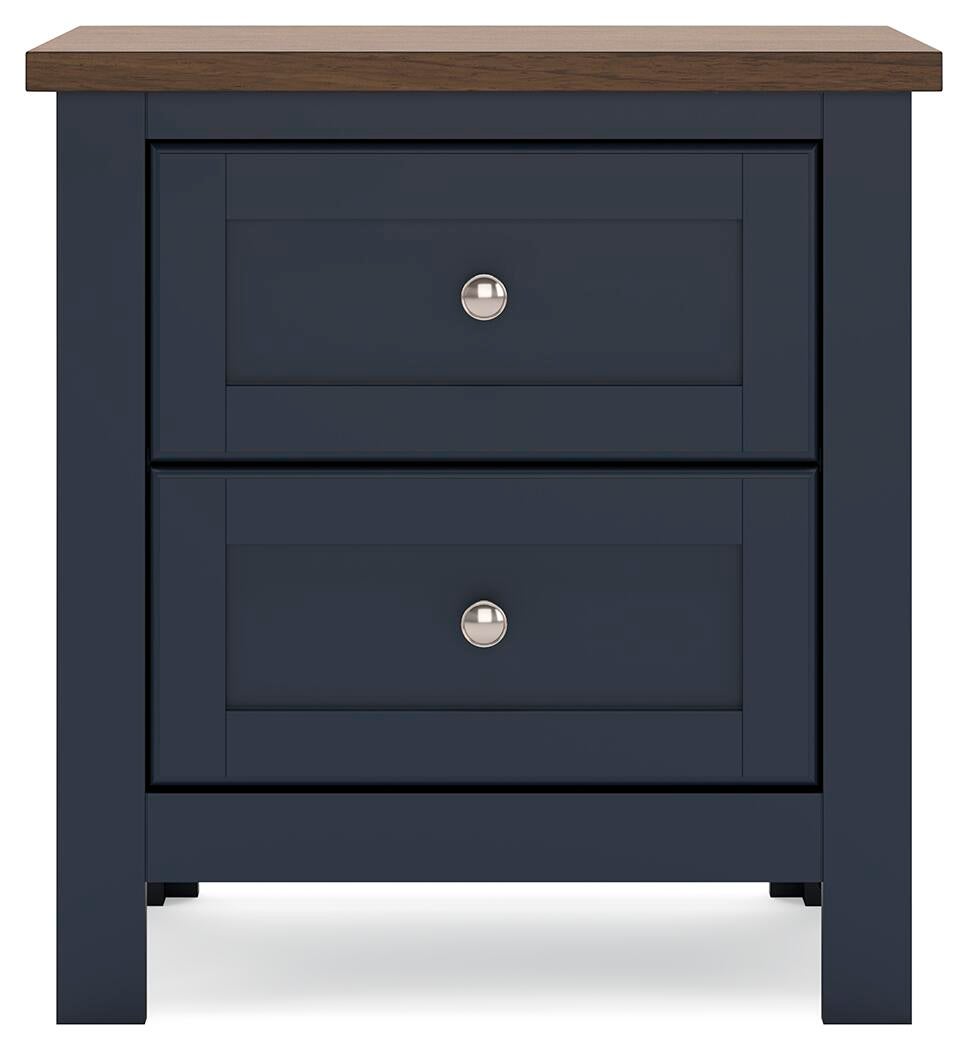 Landocken Twin Panel Bed, Dresser, Mirror, Chest and Nightstand