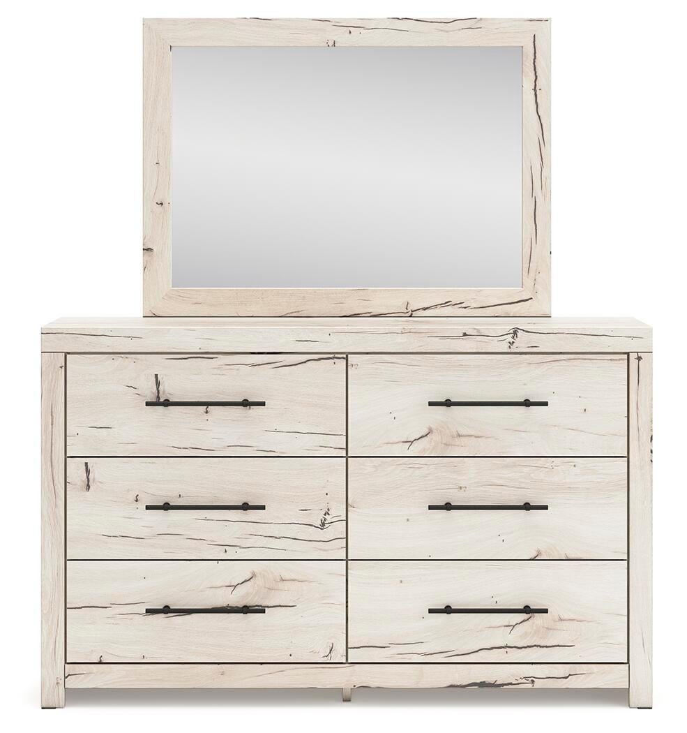 Lawroy Twin Panel Headboard, Dresser, Mirror, Chest and Nightstand