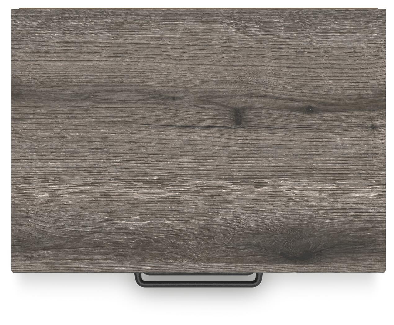 Graystorm Twin Panel Storage Bed, Dresser, Mirror and Nightstand