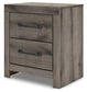 Graystorm King Panel Bed, Dresser, Mirror, Chest and Nightstand