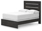 Hollivern Full Panel Bed, Dresser, Mirror, Chest and Nightstand