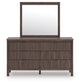 Pamytta King Panel Platform Bed, Dresser, Mirror, Chest and Nightstand