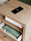Cielden Full Upholstered Bed with Roll Slats, Dresser, Mirror and Nightstand