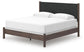 Pamytta King Upholstered Panel Bed, Dresser and Mirror