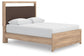 Kinlanni Queen Upholstered Platform Bed, Dresser, Mirror and Nightstand
