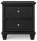 Lanolee Full Panel Storage Bed, Dresser, Mirror and Nightstand