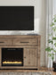 Garistyn 62" TV Stand with Electric Fireplace