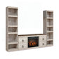 Ashley Express - Willowton 3-Piece Entertainment Center with Electric Fireplace