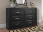 Stabotta Six Drawer Dresser