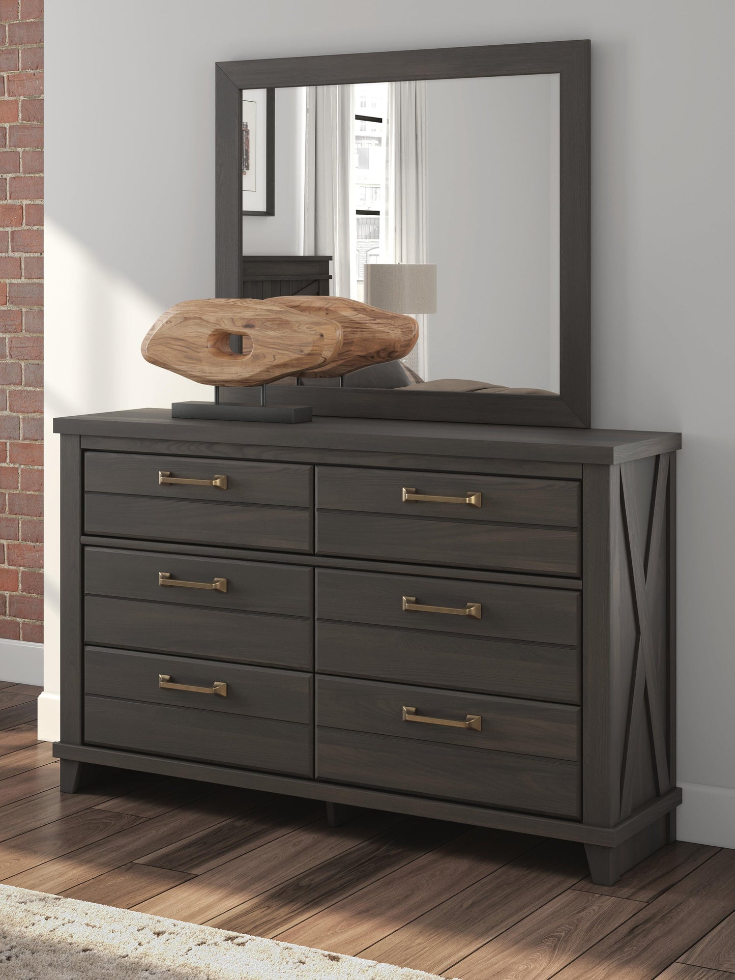 Vonitta Bay Dresser and Mirror