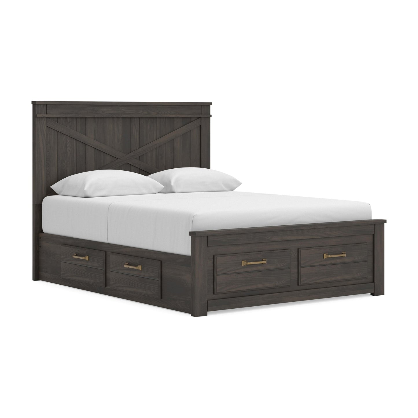 Ashley Express - Vonitta Bay Queen Panel Storage Bed