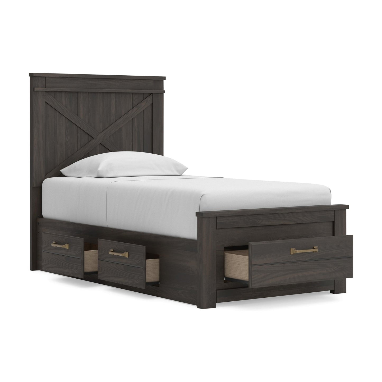 Ashley Express - Vonitta Bay Twin Panel Storage Bed