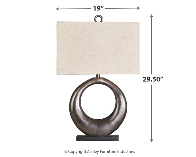 Ashley Express - Saria Metal Table Lamp (1/CN)