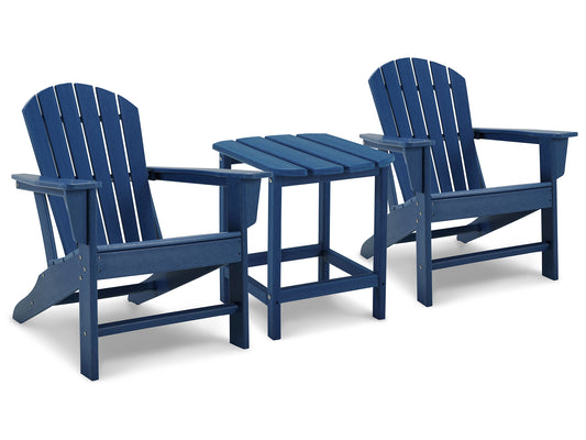 Ashley Express - Sundown Treasure 2 Adirondack Chairs with End table