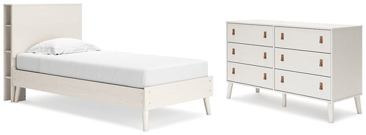 Ashley Express - Aprilyn Twin Bookcase Bed with Dresser