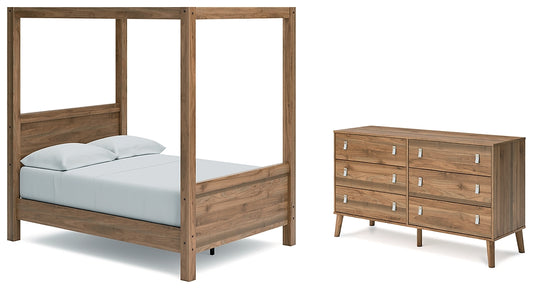Ashley Express - Aprilyn Full Canopy Bed with Dresser