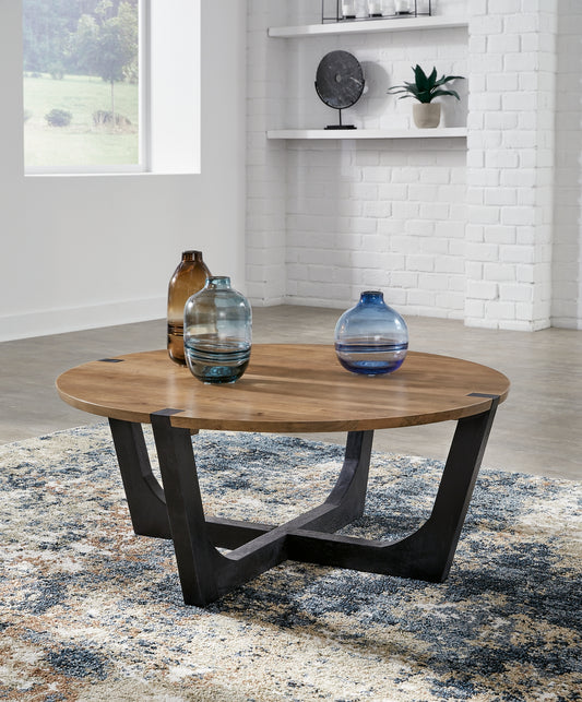 Hanneforth Round Cocktail Table