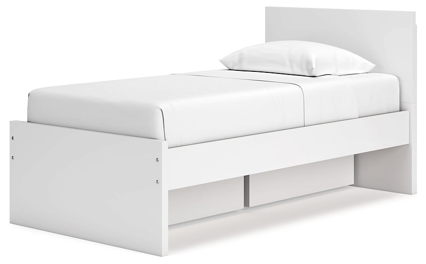 Ashley Express - Onita  Panel Platform Bed With 1 Side Storage