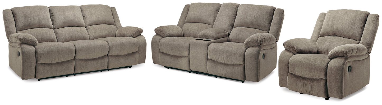 Draycoll Sofa, Loveseat and Recliner